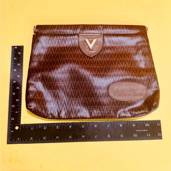 Valentino brown clutch bag - Picture 3 of 14